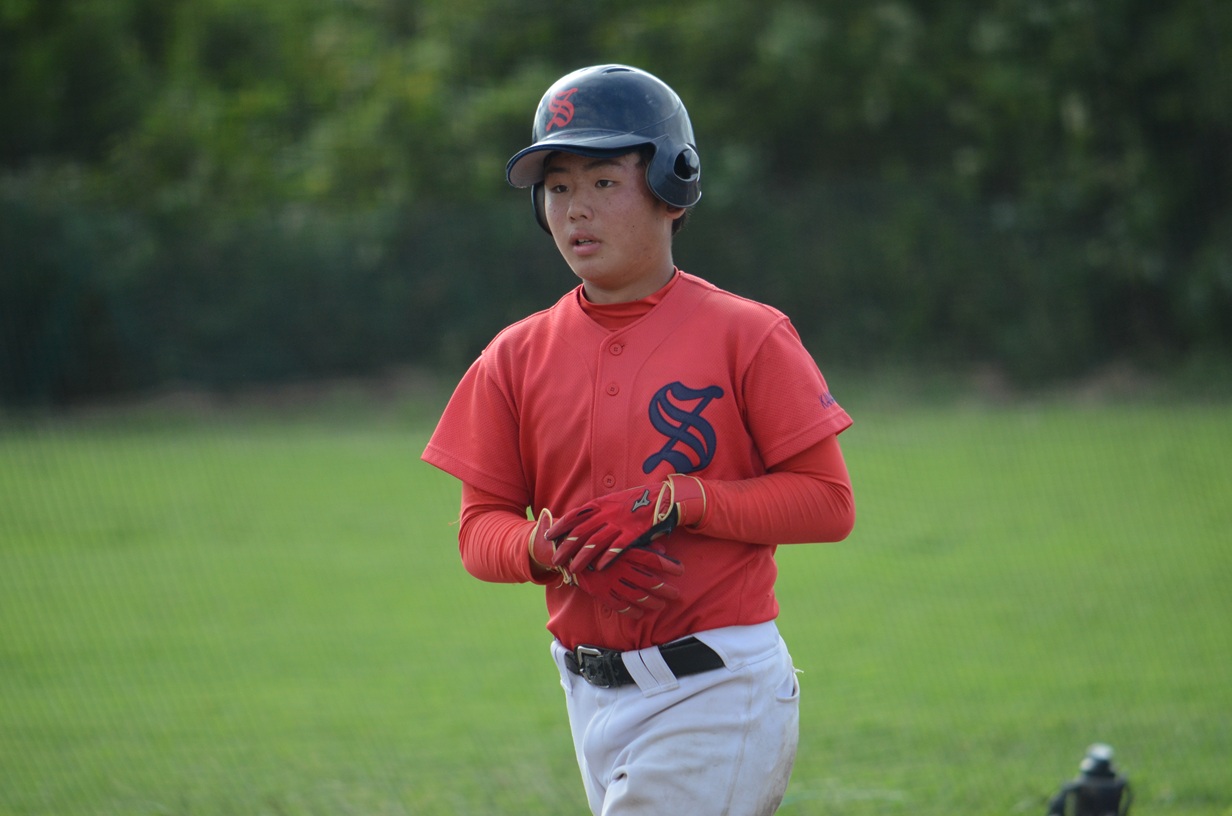 
意地のツーランホームラン！　ナイスバッティングでした！
