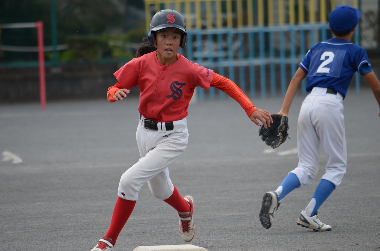 
スーリーベースヒットを含む2安打！　相手にもしっかり警戒されるナイスバッティングでした！
