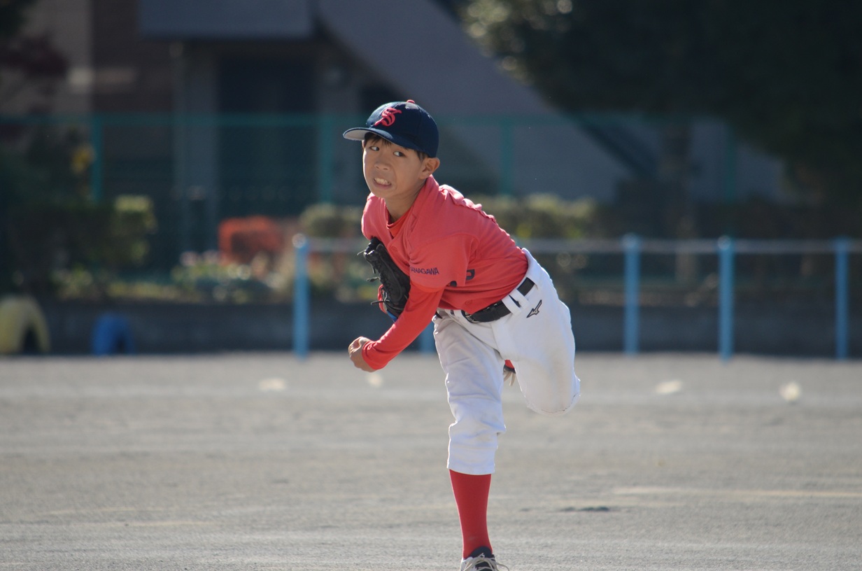 
5回 無失点！　ナイスピッチングでした！
