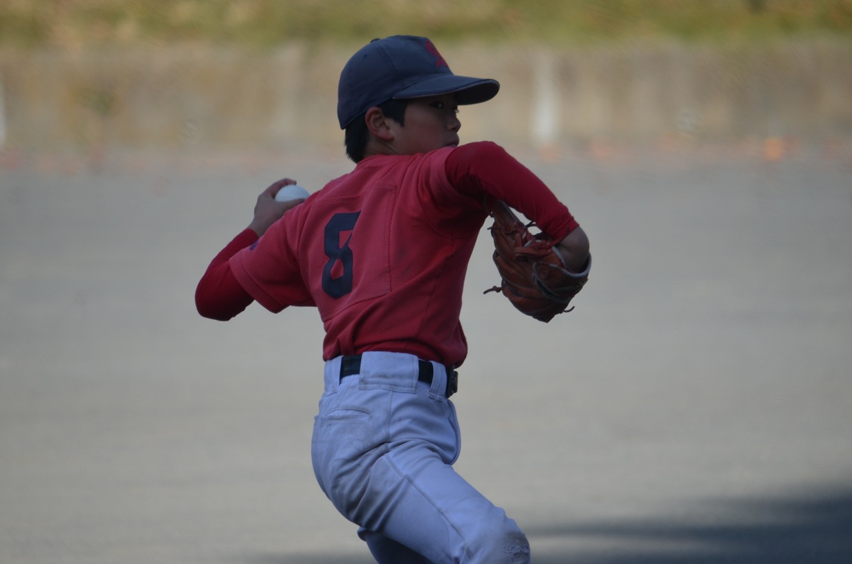 
5回 被安打1で完封！　ナイスピッチングでした！
